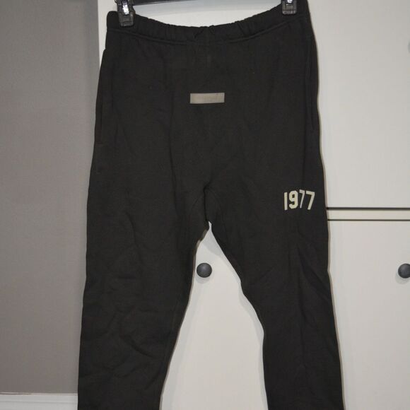 NWOT Men's Essentials Fear Of God Black Sweatpants Black Size S MSRP $150